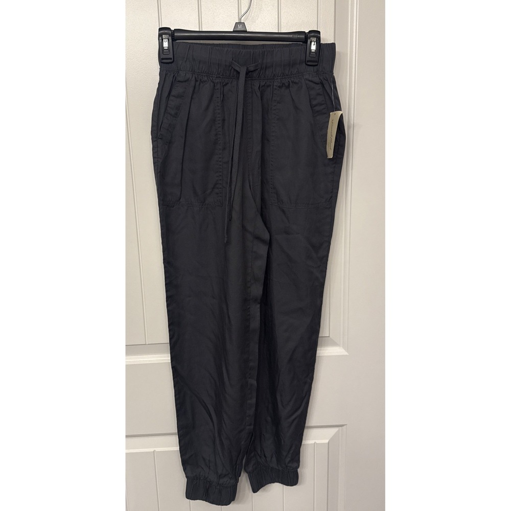 Universal Thread Womens Lyocell Jogger Pants Grey Elastic Waist XS New